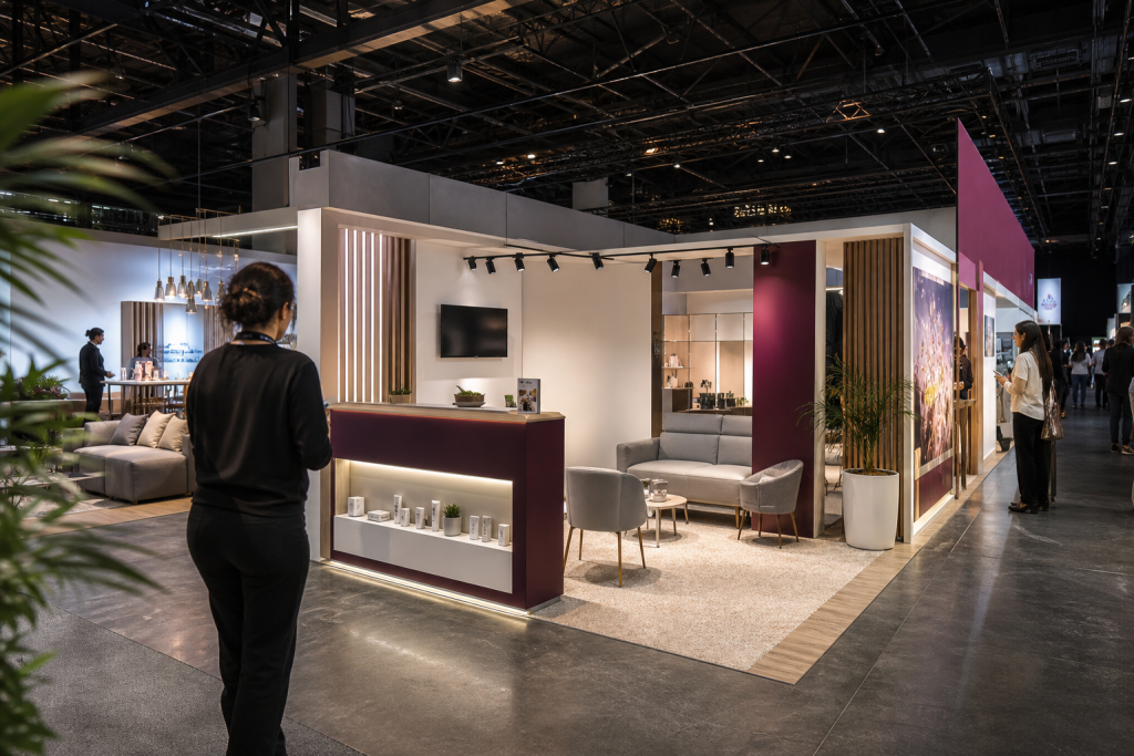 A structure that evolves with your events — Modular and Reusable Stand in Morocco | Leo Exhibitions