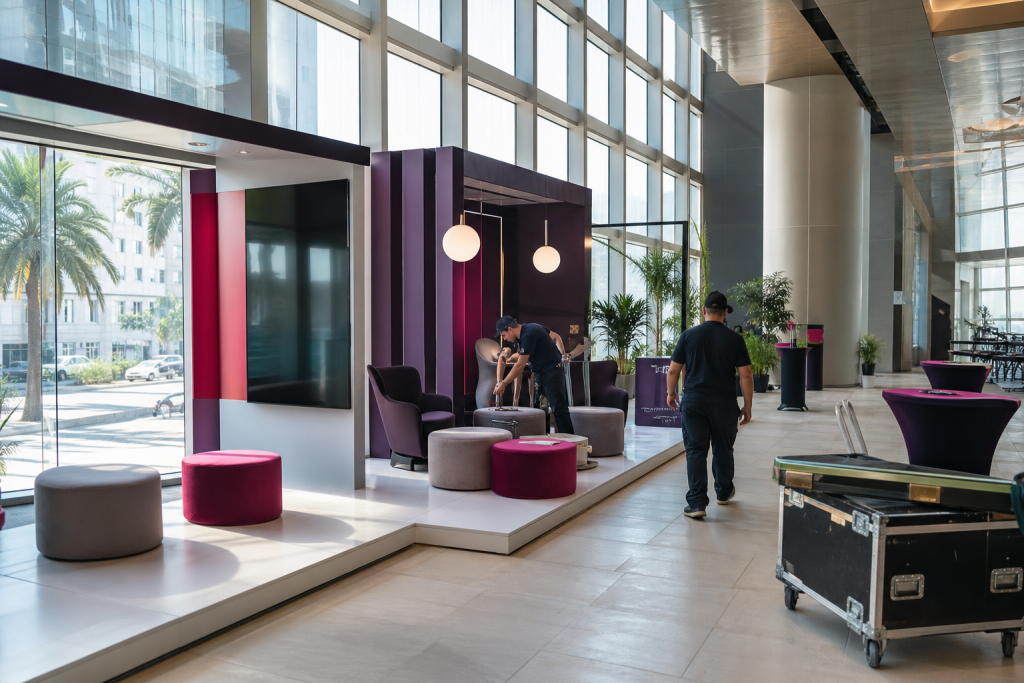 An activation designed around your brand message — Product launches, activations and roadshows in Morocco | Leo Exhibitions